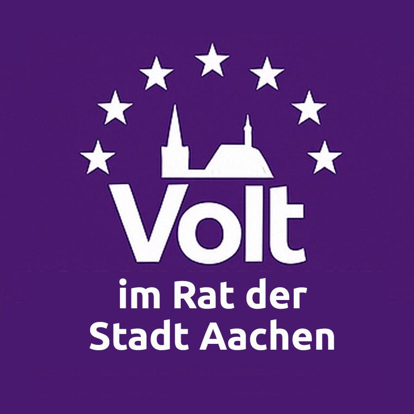 Volt im Rat der Stadt Aachen